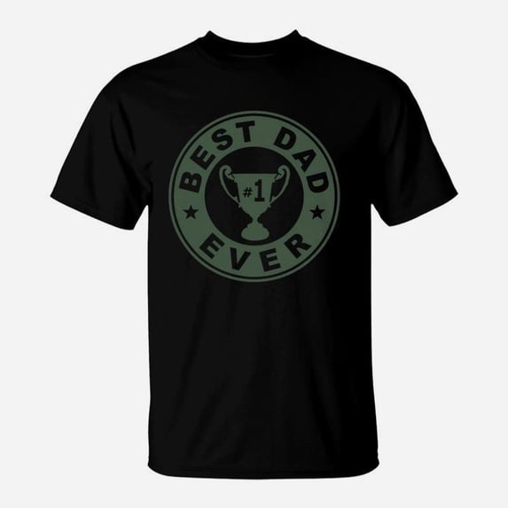 Best Dad Ever Trophy TShirt