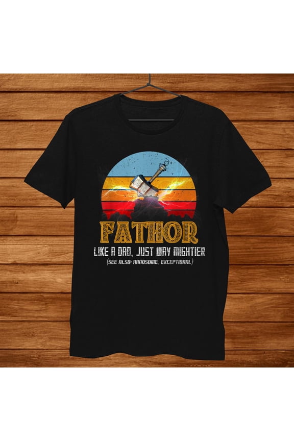 Best Dad Ever Vintage Father Papa Gift Graphic Unisex T-Shirt, up to size 5XL