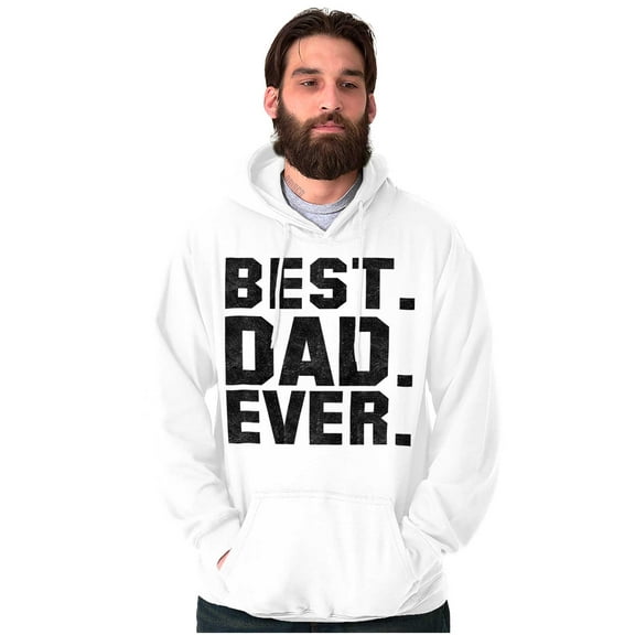 Best Dad Ever Worlds Coolest Father Men's Big & Tall Graphic Hoodie Brisco Brands 5X