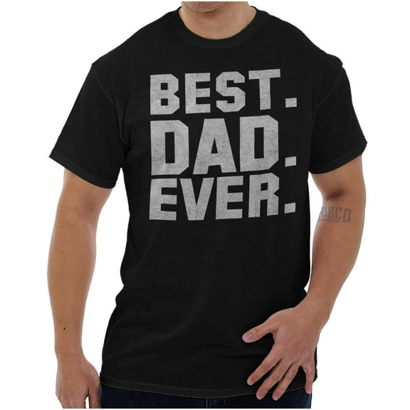 Best Dad Ever Worlds Coolest Father Men's Graphic T Shirt Tees Brisco Brands S