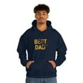 thumbnail image 1 of Best Dad Happy All Fathers! Unisex Heavy Blend™ Hooded Sweatshirt, 1 of 6