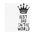 thumbnail image 1 of Best Dad In The World Mouse Pad Gaming Mousepad 9.84"(L) x 7.87"(W), 1 of 3