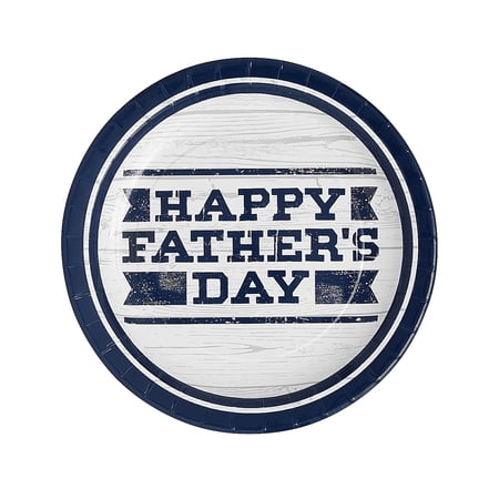 Best Dad Paper Dinner Plates - 8 Ct.