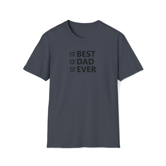 Best Dad  Softstyle T-Shirt Gift for Dad