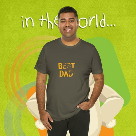 Best Dad Unisex Jersey Short Sleeve Tee