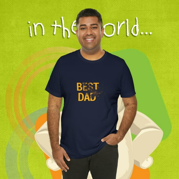 Best Dad Unisex Jersey Short Sleeve Tee