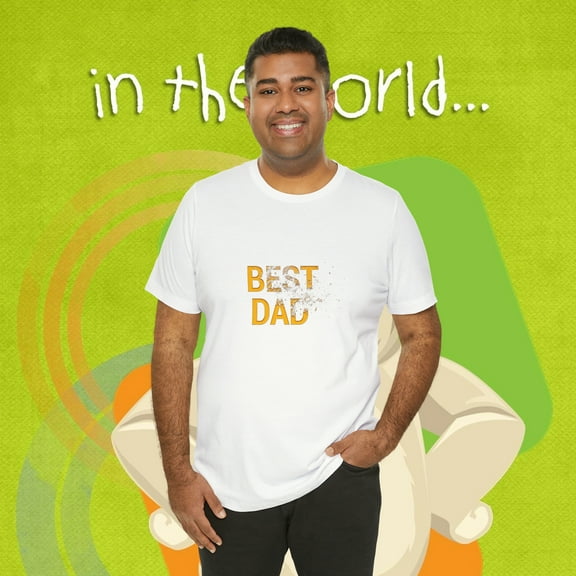 Best Dad Unisex Jersey Short Sleeve Tee