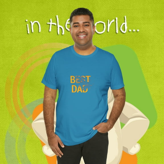 Best Dad Unisex Jersey Short Sleeve Tee