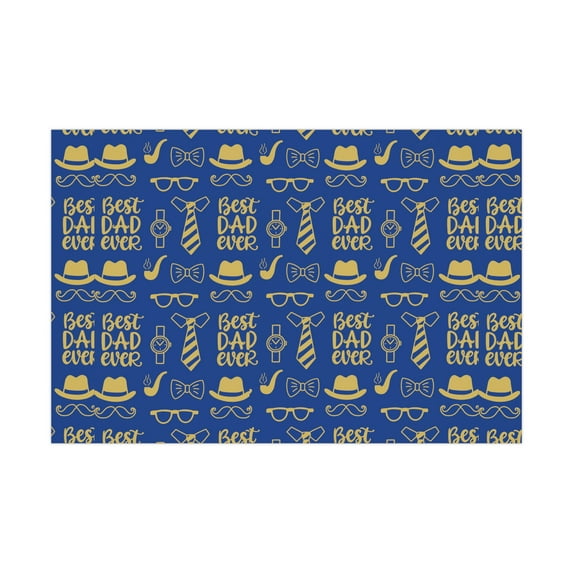Best Dad Wrapping Paper