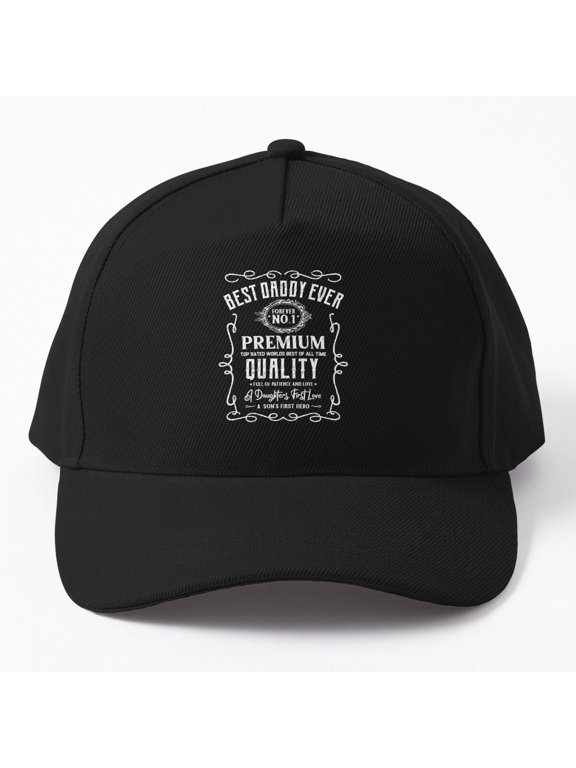 Best Daddy Ever Baseball Cap, Father's Day Dad Pappa Family Appreciation Design Hat