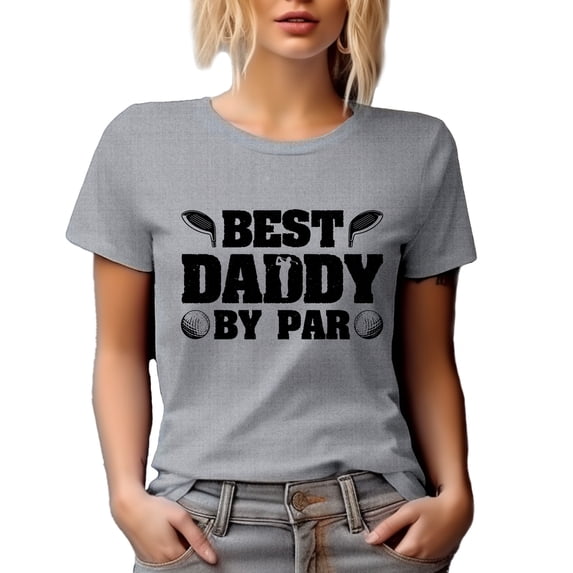 Best Daddy in the Galaxy, Father's Day or Dad's Birthday, Heather Grey T-Shirt, 3XL
