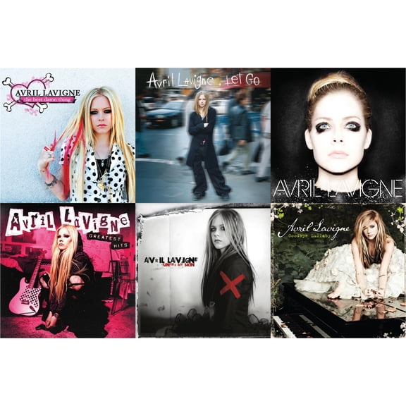 Greatest Hits (2LP) & Let Go (2LP) & Under My Skin & Best Damn Thing (2LP) & Goodbye Lullaby (2LP) & Avril Lavigne (2LP)
