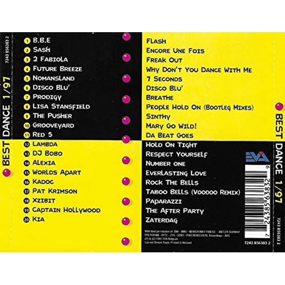 Best Dance 1/97 (Audiobook)
