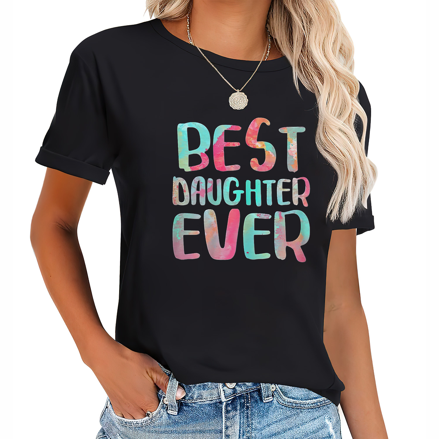 Best Daughter Ever TShirt Mother's Day Shirt TShirt
