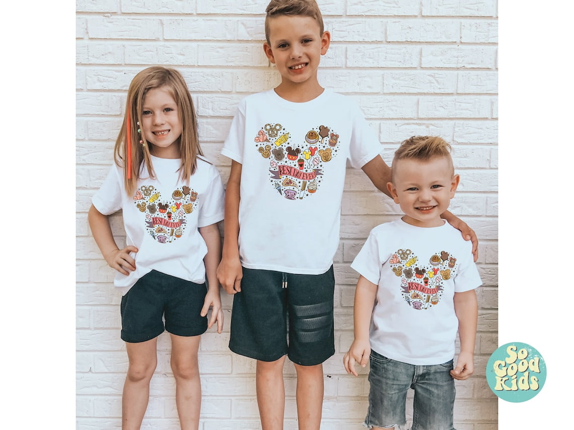 Best Day Ever Kids Animal Print T-Shirt main image 1