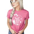 thumbnail image 1 of Best Day Ever Shirt | Magic Kingdom T-Shirt | Cute Vacation Shirt for Disney | Unisex Sizing (XX Large, Dark Pink), 1 of 8