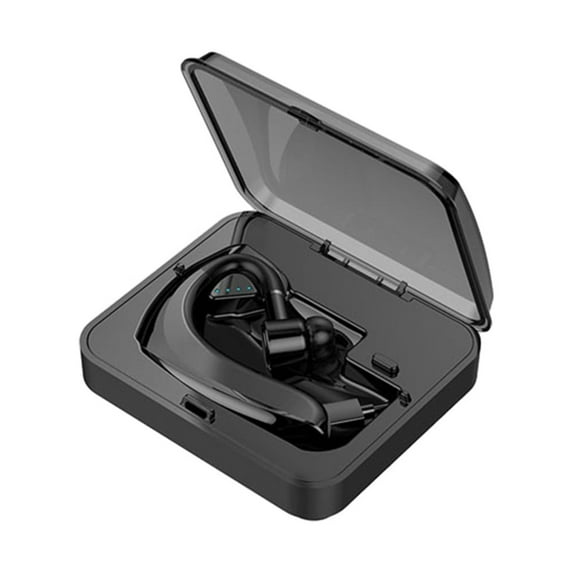 Best today on Wireless Earbuds Bluetooth Headphones 80hrs Playback Ear Buds Power Display with Noise Canceling Mic with Earhooks for Sports/Workout/Running