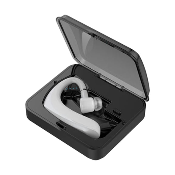 Wireless Earbuds Bluetooth Headphones 80hrs Playback Ear Buds Power Display with Noise Canceling Mic with Earhooks for Sports/Workout/Running