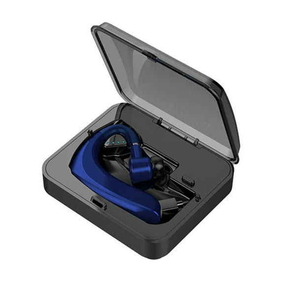 Wireless Earbuds Bluetooth Headphones 80hrs Playback Ear Buds Power Display with Noise Canceling Mic with Earhooks for Sports/Workout/Running