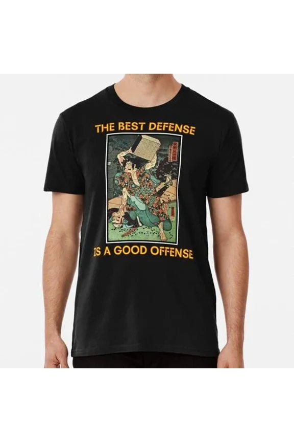 Best Defense Is A Good Offense Go Igo Baduk Weiqi Game Humor Unisex T-Shirt ,up to size 5XL