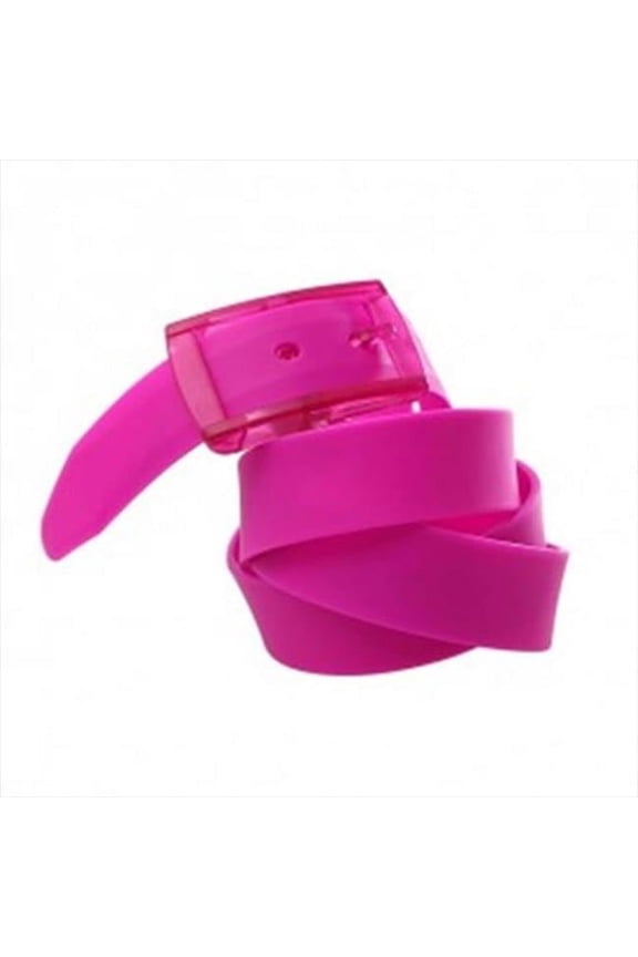 Best Desu 17854DP Colorful Silicone Waist Belt- Fuchsia