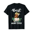 thumbnail image 1 of Best Doberman Mom Ever Floral T-Shirt, 1 of 5