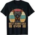 thumbnail image 1 of Best Dobie Dad Ever Doberman Dog Owner T-Shirt, 1 of 4