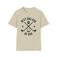 thumbnail image 1 of Best Dog Dad By Par, Gildan Unisex Softstyle T-Shirt, Graphic Tee, S-3XL, 1 of 3