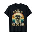 thumbnail image 1 of Best Dog Dad Ever Bichon Frise Father's Day Gift T-Shirt, 1 of 5