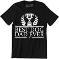 thumbnail image 1 of Best Dog Dad Ever - Funny Father's Day Puppy Men's Gift T-Shirt, 1 of 4