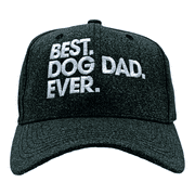 CRAZY DOG T-SHIRTS Best Dog Dad Ever Hat Funny Fathers Day Puppy Pet Lovers Cap