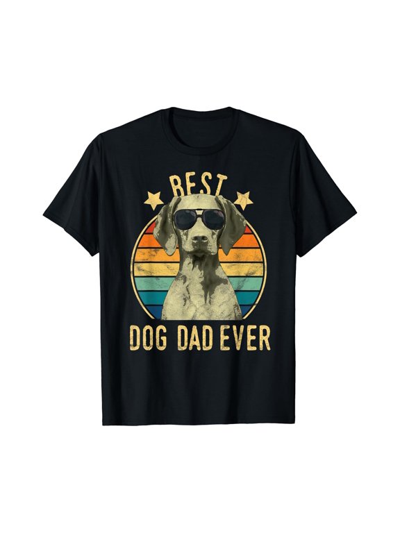 Best Dog Dad Ever Vizsla Father'S Day T-Shirt