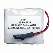Best Door Lock Battery,6VDC,2800mAh,BEST VPDBB B60726