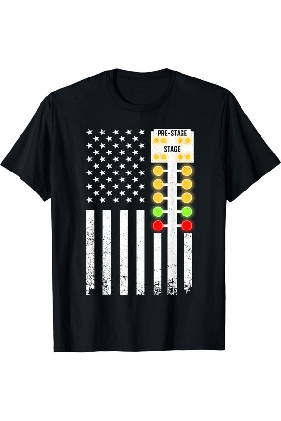 Best Drag Racing Art For Men Women Drag Race Tuner Car Racer T-Shirt