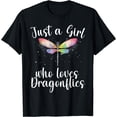 thumbnail image 1 of Best Dragonfly Art For Women Girl Bug Insect Dragonfly Lover T-Shirt, 1 of 4