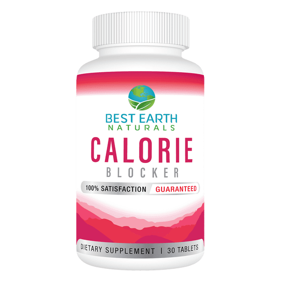 Best Earth Naturals Calorie Blocker with Vitamin C & Herbs, Dietary Supplement for Daily Wellness Support, Men & Women, 30Ct