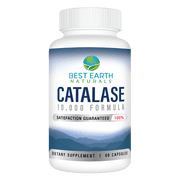 أفضل المواد الطبيعية للأرض ، Catalase 10000 ، كبسولات مكملات الشعر للرجال والنساء ، 3 Pack
