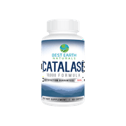 Best Earth Naturals, Catalase 10,000, Hair Support Supplement Capsules for Men and Women, 60 Count