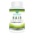 thumbnail image 1 of Best Earth Naturals Hair Growth Formula, Vitamins, Riboflavin, Hair Supplement, Men & Women, 30 Ct, 1 of 11