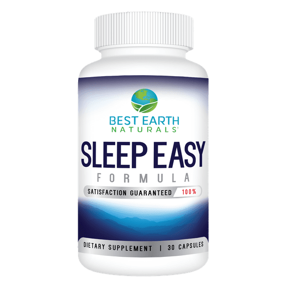 Best Earth Naturals, Sleep Easy, Melatonin, Magnesium, Sleep Supplement, 30 Count