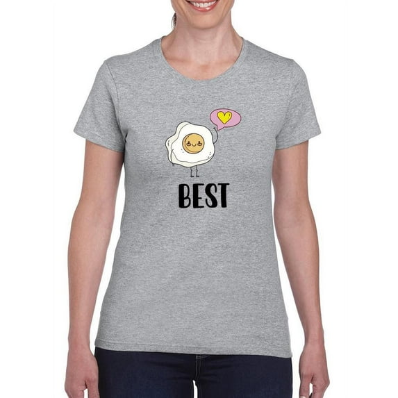 Best Eggs T-Shirt Women -Smartprints Designs, Female Large