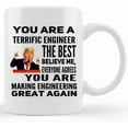 thumbnail image 1 of Best Engineer Mug, Graduate Engineer Gift, New Engineer Gift, Engineer Gift Ideas, Best Engineer, Engineer Grad Gift, Ceramic Novelty Coffee Mug, Tea Cup, Gift Present For Birthday, Chri, 1 of 2