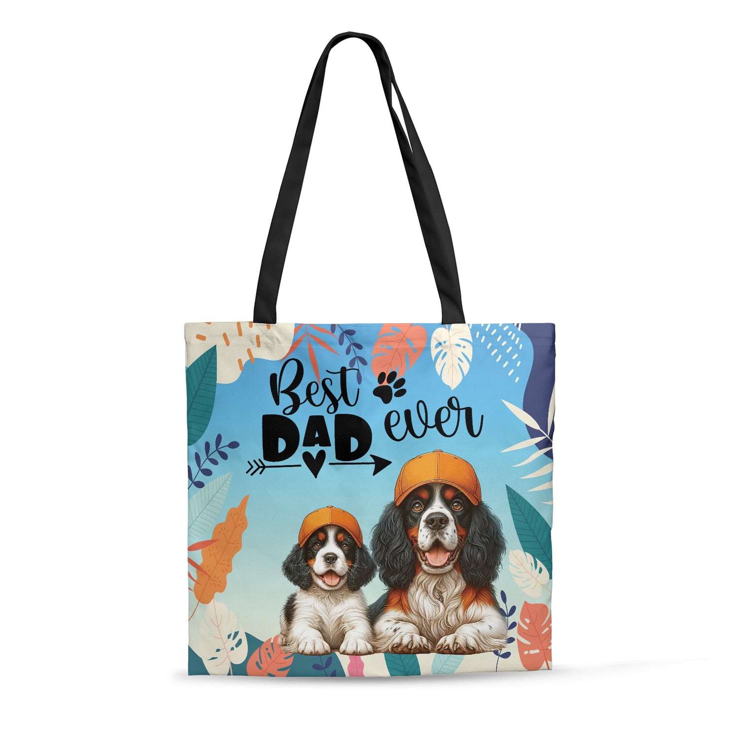Springer Dad Best English Springer Spaniel Dad Ever Happy Father's Day All Over ...