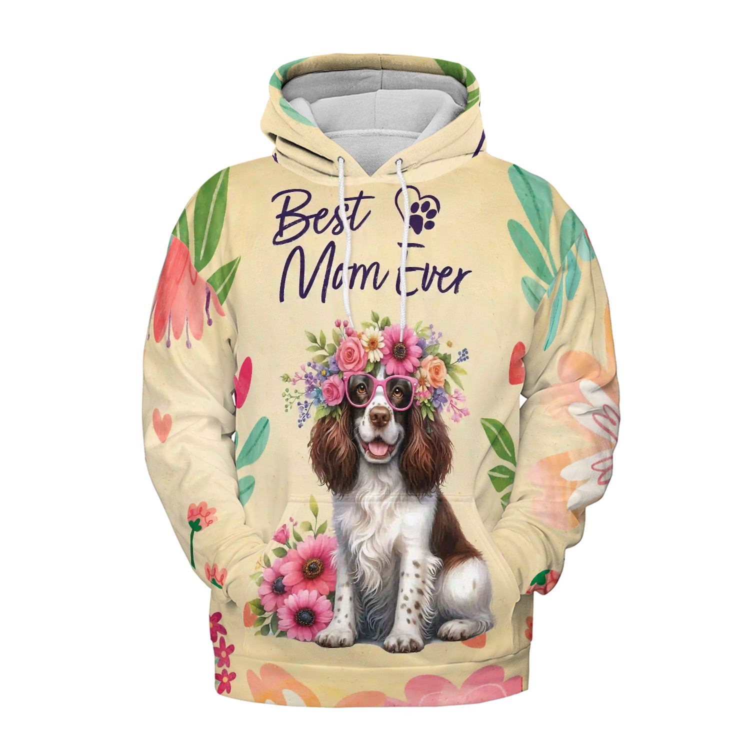 Best English Springer Spaniel Mom Ever Happy Mother's Day All Over ...