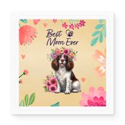 Best English Springer Spaniel Mom Ever Happy Mothers Day Vinyl Sticker Springers Dog Lover Gifts Waterproof Decal Art Decor - 02002