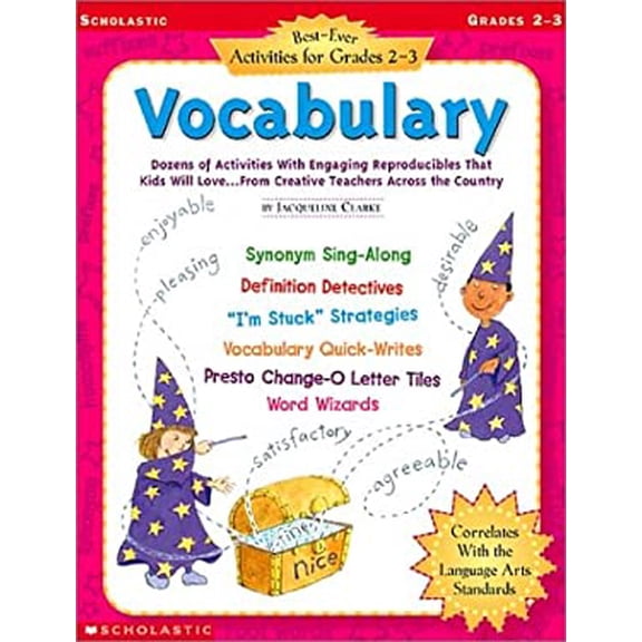 Pre-Owned Best-Ever Activities for Grades 2-3: Vocabulary (Paperback) 9780439355285