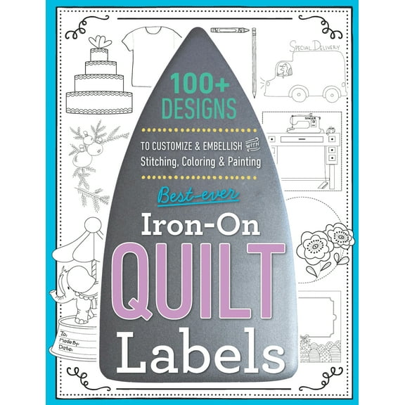 Best-Ever Iron-On Quilt Labels-Variety Of Styles