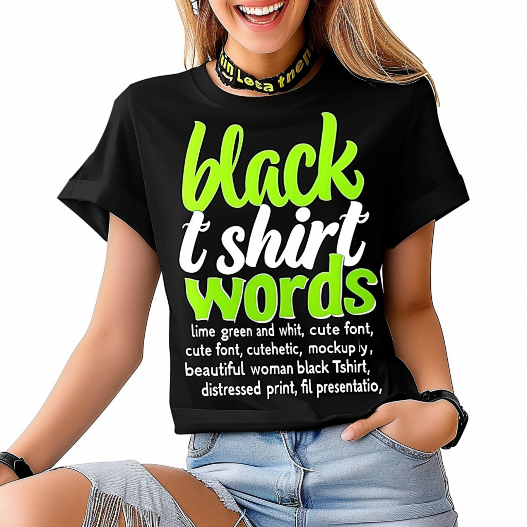 Best Ever Lime Green Graphic Black TShirt Gen Z Aesthetic Trendy Oversized Tee Print Lifestyle