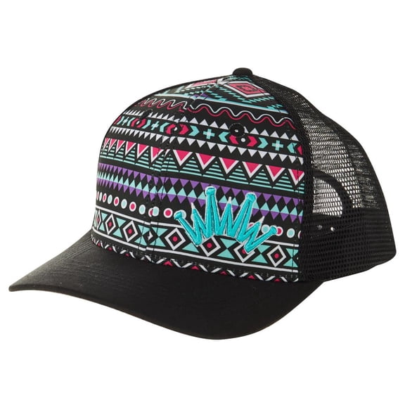 Best Ever Pads Best Ever Black/Aztec Pony Tail Ladies C