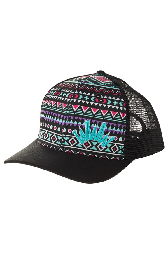 Best Ever Black/Aztec Pony Tail Ladies C